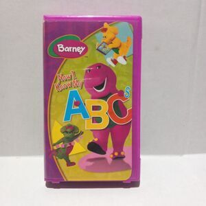 Barney Now I Know My ABCs (VHS , 2004)-Hit Entertainment-White Tape-Clamshell